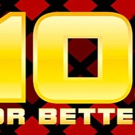 10s or Better slot logo by 1x2gaming at Roulettino Casino