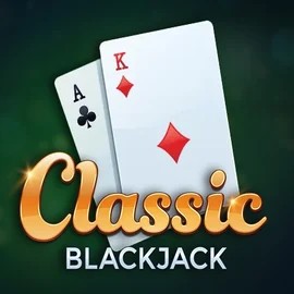 Classic Blackjack by Red Tiger Gaming, showcased at roulettinoocasino.com – game logo