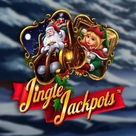 Jingle Jackpots slot icon by Dragon Gaming, available at Roulettino Casino