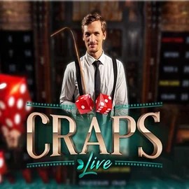 Live Craps slot icon by Evolution, available at Roulettino Casino