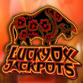 Lucky Ox Jackpots slot visual from Rival available on roulettinoocasino.com